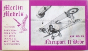 MERLIN 1/72 29 NIEUPORT 11 BEBE